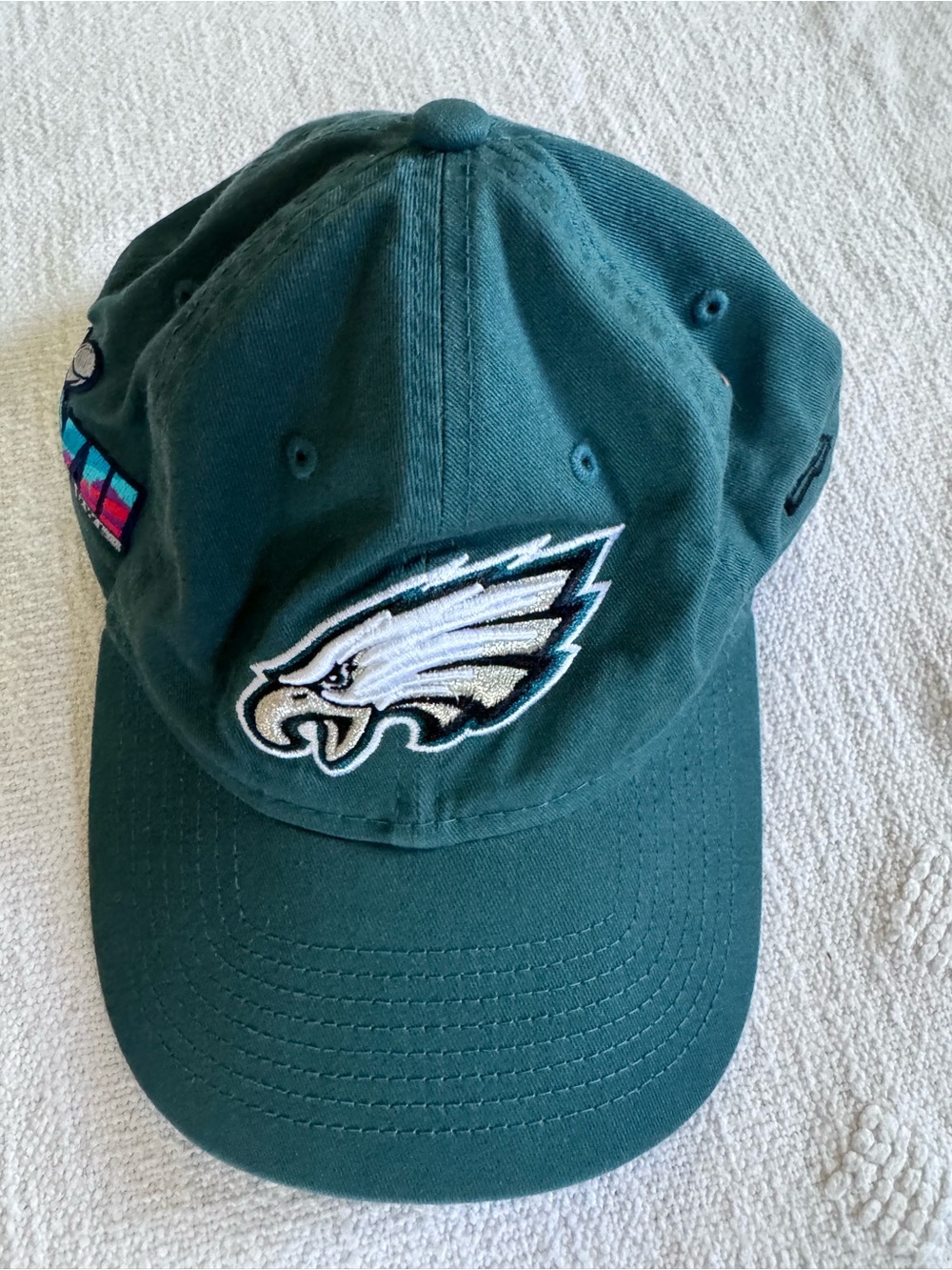 Superbowl Super Bowl LVII 57 Philadelphia Eagles Adjustable Hat New Era 9FORTY